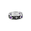 Bastion Ring with Amethyst