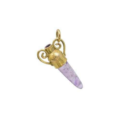 Amphora with Amethyst and Grape Garnet