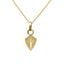 Dagger Escutcheon Necklace