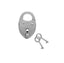 Padlock and Keys