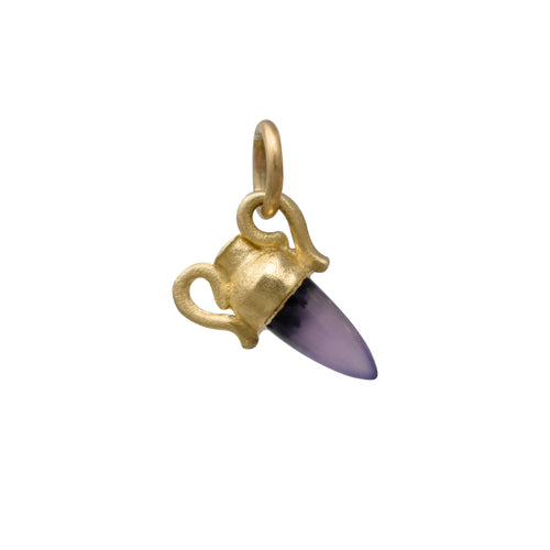 Amphora with Sage Amethyst