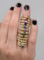 Stronghold Ring with Ceylon Sapphire