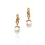 Treasury Earrings with Spice Pearls