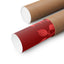 Bread and Roses Poster - Coral on Red