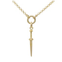 圆盘匕首吊坠饰品