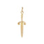 Parrying Dagger Pendant Charm