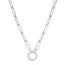 系绳链 - 回形针链