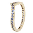 Venus Eternity Band with Yogo Sapphires