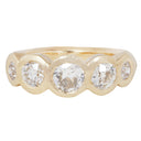 Avalon - 5-Stone Old Euro Cut Diamond Ring