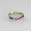 Venus Eternity Band with Cognac Sapphires