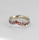 Venus Eternity Band with Cognac Sapphires