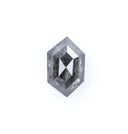 Hex Rosecut Diamond .44ct 6.18x3.85x2.31mm D0019N