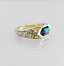 Rosetti - Hand Engraved Australian Sapphire Signet