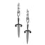 Roccale Earrings with Parrying Daggers