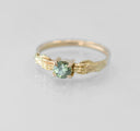 Stronghold Ring with Teal Montana Sapphire