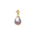 Inevitable Spring Pendant with Baroque Pink Pearl