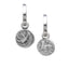 Reversible Ancient Coin Earrings - Chimera + Dove