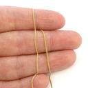 1mm Diamond-Cut Curb Chain