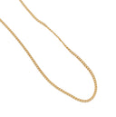 1mm Diamond-Cut Curb Chain