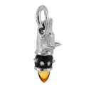 Rex - Faithful Hound Pendant with Citrine