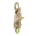 Bismark - Faithful Hound Pendant with Rosecut Peridot