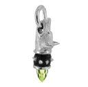 Bismark - Faithful Hound Pendant with Rosecut Peridot