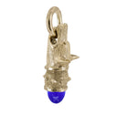 Otto - Faithful Hound Pendant with Lapis Lazuli