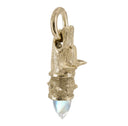 Ronan - Faithful Hound Pendant with Moonstone