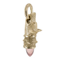 Prince - Faithful Hound Pendant with Rose Quartz