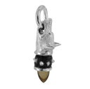 Brutus - Faithful Hound Pendant Smoky Quartz