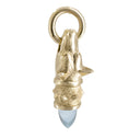 Chaucer - Faithful Hound Pendant with Blue Chalcedony
