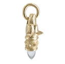 Fausto - Faithful Hound Pendant with Quartz