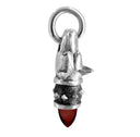 Remy - Faithful Hound Pendant with Garnet