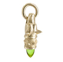 Duke - Faithful Hound Pendant with Peridot