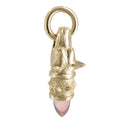 Prince - Faithful Hound Pendant with Rose Quartz