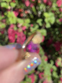 Stronghold Ring with Grape Garnet