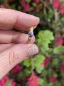 Stronghold Ring with Ceylon Sapphire