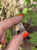 Rosetti - Hand Engraved Australian Sapphire Signet