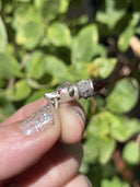 Bowman - Watchful Hound Pendant with Rosecut Garnet and Sapphires