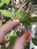 Rosetti - Hand Engraved Australian Sapphire Signet