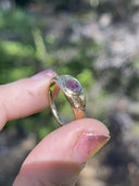 Agnes - Rosecut Winza Sapphire Signet
