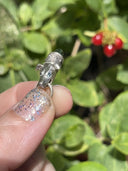 Custom Watchful Hound Pendant with Your Choice of Stones