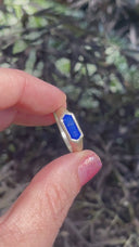 The Cathedral Signet with Lapis Lazuli