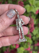 Burning Tower Knight Pendant