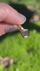 Sigrid - Rosecut Hex Diamond Ring
