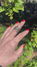 Venus Eternity Band with Yogo Sapphires