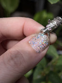 Custom Watchful Hound Pendant with Your Choice of Stones