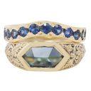 Rosetti - Hand Engraved Australian Sapphire Signet