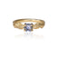 Stronghold Ring with Montana Sapphire Hex