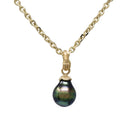 Treasury Pendant with Tahitian Pearl